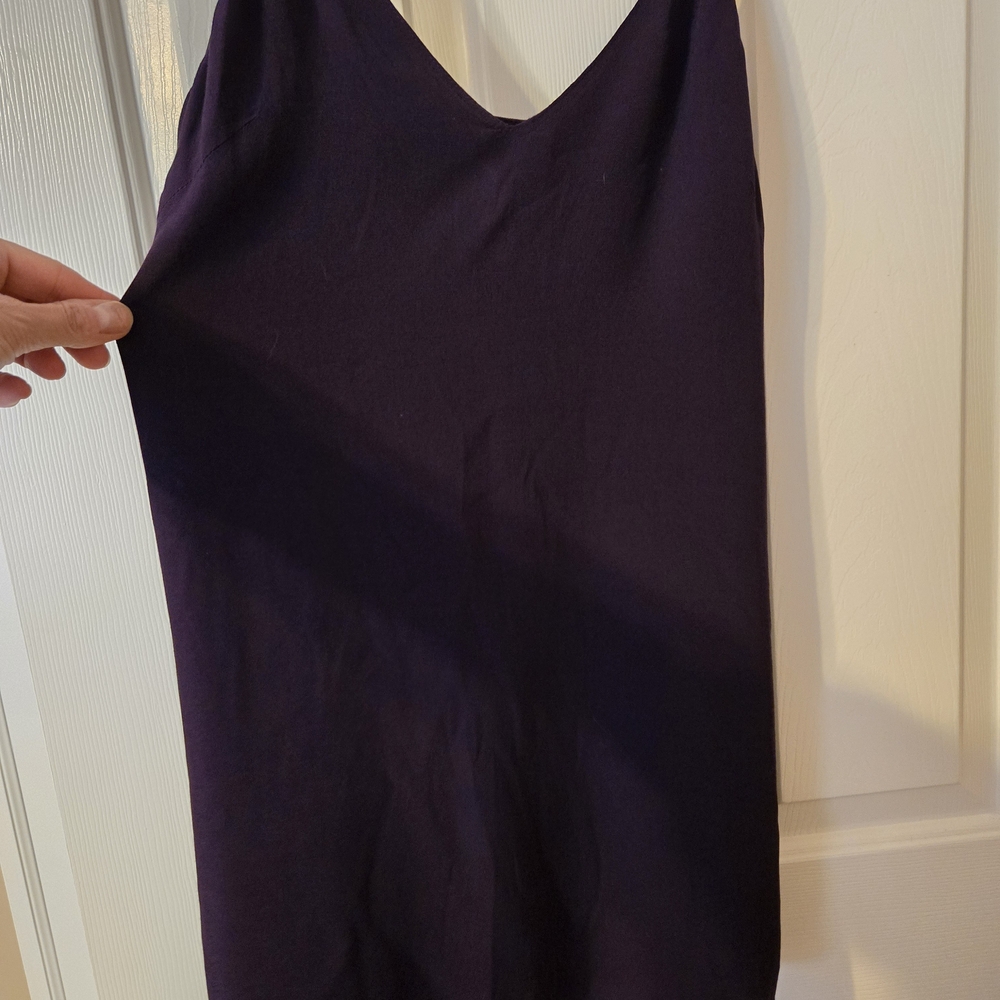 Wilfred Deep Purple V-Neck Camisole shirt